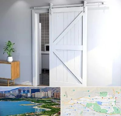 درب ریلی و کشویی در منطقه 22 تهران