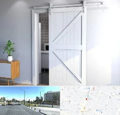 درب ریلی و کشویی در بلوار کلاهدوز مشهد