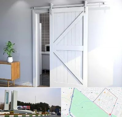 درب ریلی و کشویی در بلوار فلسیطین مشهد