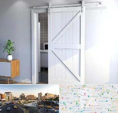 درب ریلی و کشویی در منطقه 7 تهران