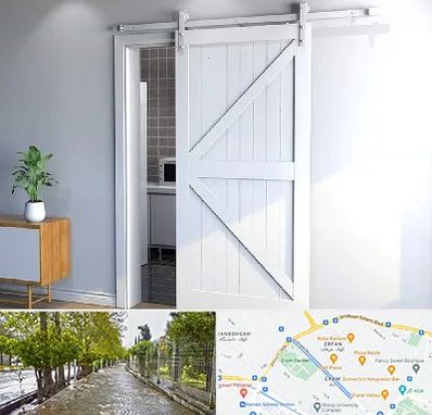 درب ریلی و کشویی در خیابان ارم شیراز