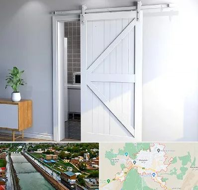 درب ریلی و کشویی در مراغه