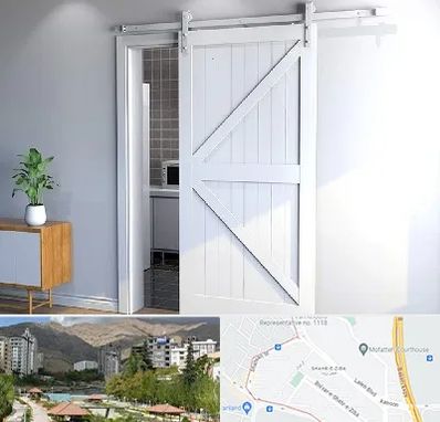 درب ریلی و کشویی در شهر زیبا