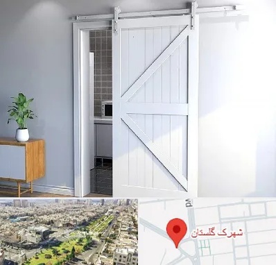 درب ریلی و کشویی در شهرک گلستان