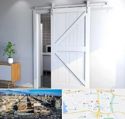 درب ریلی و کشویی در شهرک راه آهن