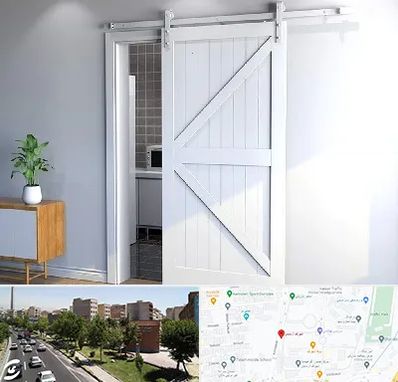 درب ریلی و کشویی در شهرک آزمایش