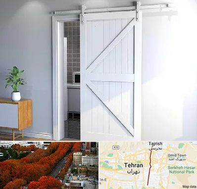 درب ریلی و کشویی در ولیعصر 