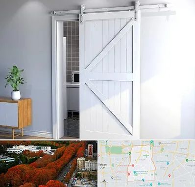 درب ریلی و کشویی در منطقه 6 تهران