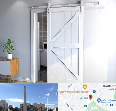 درب ریلی و کشویی در فلکه گاز شیراز