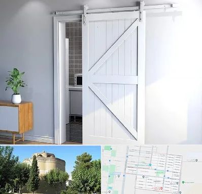 درب ریلی و کشویی در مرداویج اصفهان