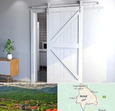 درب ریلی و کشویی در آمل