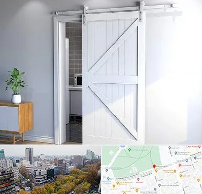 درب ریلی و کشویی در بلوار کشاورز