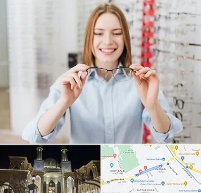 فروشگاه عینک در زرگری شیراز