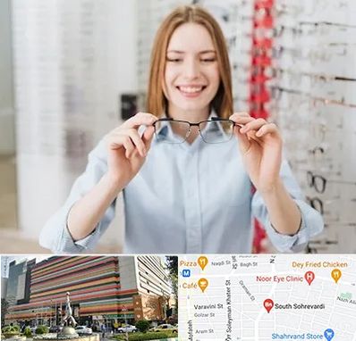 فروشگاه عینک در سهروردی 