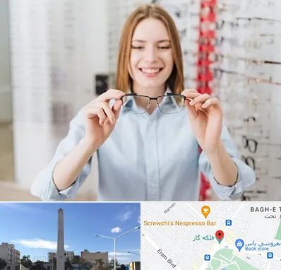 فروشگاه عینک در فلکه گاز شیراز