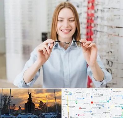 فروشگاه عینک در میدان حر