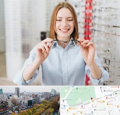 فروشگاه عینک در بلوار کشاورز