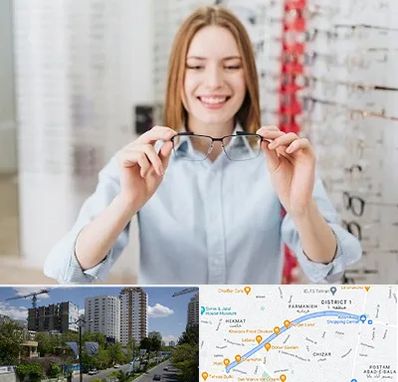 فروشگاه عینک در اندرزگو