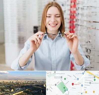 فروشگاه عینک در هنگام