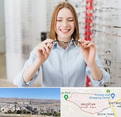 فروشگاه عینک در شهرک گلستان شیراز