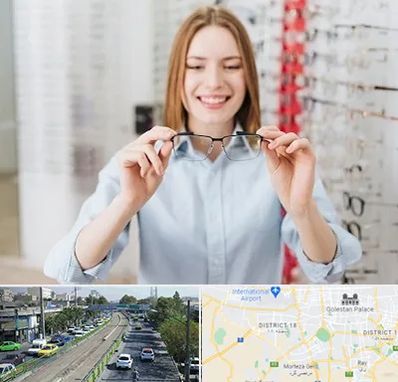 فروشگاه عینک در جنوب تهران 