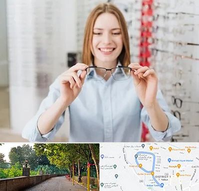 فروشگاه عینک در بلوار گیلان رشت