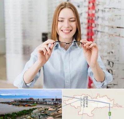 فروشگاه عینک در بندر ترکمن