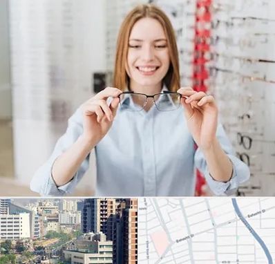 فروشگاه عینک در خیابان بهشتی
