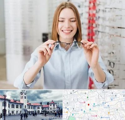 فروشگاه عینک در میدان شهرداری رشت