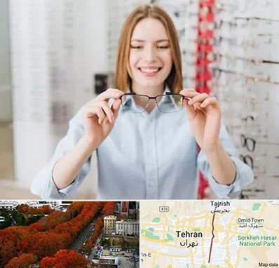 فروشگاه عینک در ولیعصر 