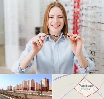 فروشگاه عینک در پردیسان قم
