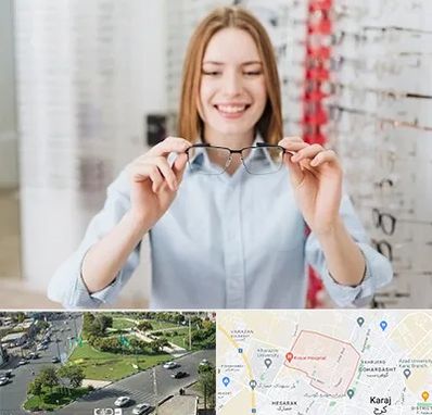 فروشگاه عینک در شاهین ویلا کرج