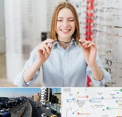 فروشگاه عینک در پیروزی 