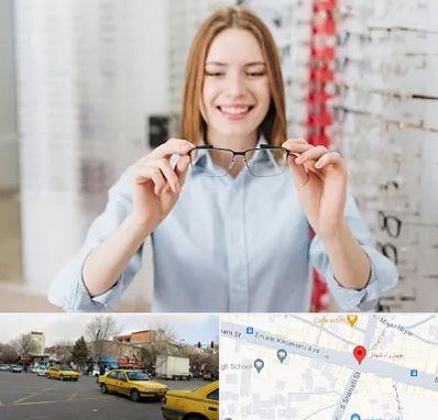 فروشگاه عینک در شهناز تبریز