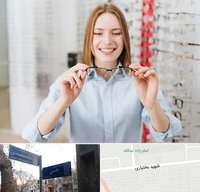 فروشگاه عینک در سی متری جی