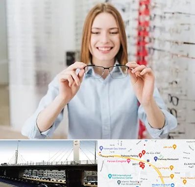 فروشگاه عینک در پارک وی 