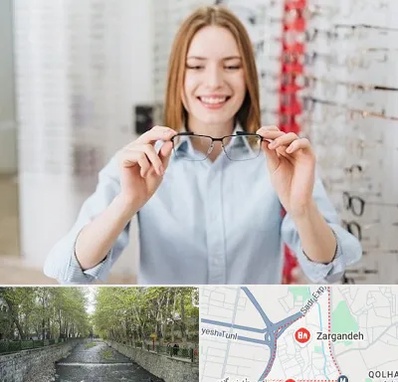 فروشگاه عینک در زرگنده