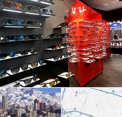 فروشگاه عینک آفتابی در ازگل