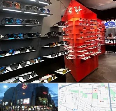 فروشگاه عینک آفتابی در بلوار اباذر