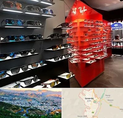 فروشگاه عینک آفتابی در سنندج