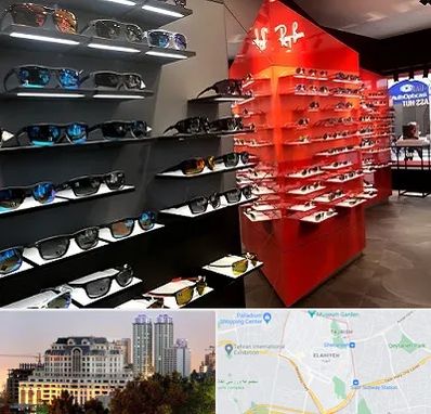 فروشگاه عینک آفتابی در فرشته 