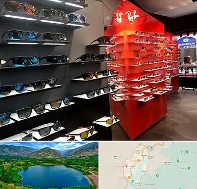 فروشگاه عینک آفتابی در رودبار