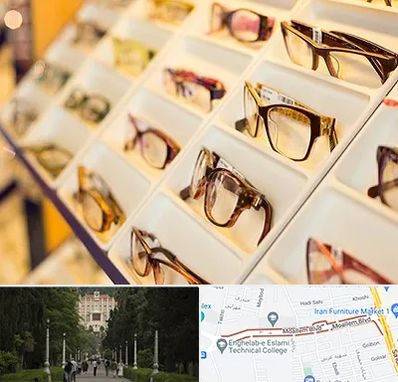 فروشگاه عینک طبی در بلوار معلم رشت 