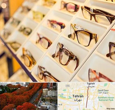 فروشگاه عینک طبی در ولیعصر 