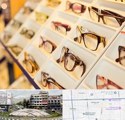 فروشگاه عینک طبی در مرکز تهران