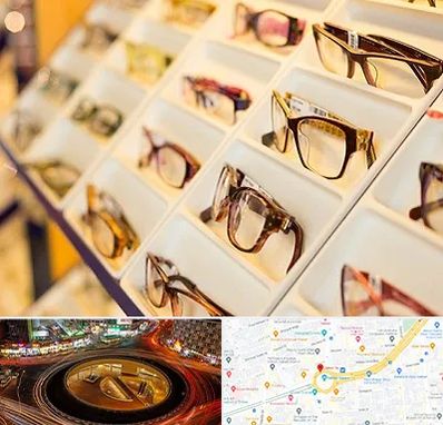 فروشگاه عینک طبی در میدان ولیعصر