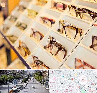 فروشگاه عینک طبی در خیابان زند شیراز