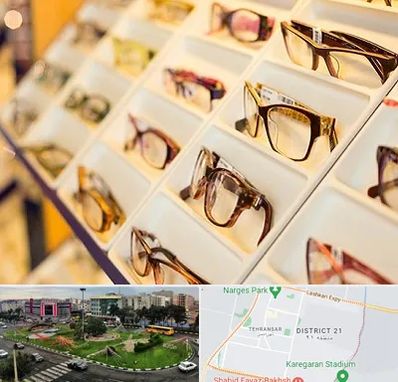فروشگاه عینک طبی در تهرانسر 