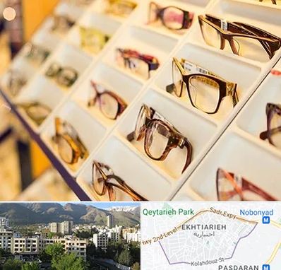 فروشگاه عینک طبی در اختیاریه 