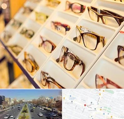 فروشگاه عینک طبی در بلوار معلم مشهد